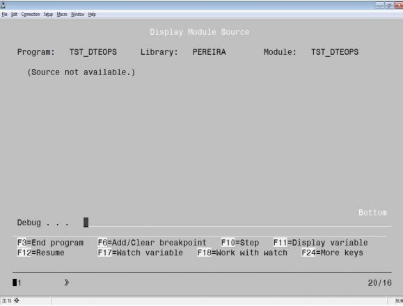 RPG Academy: Debug Done Right - Introducing the ILE Debugger - Figure 1