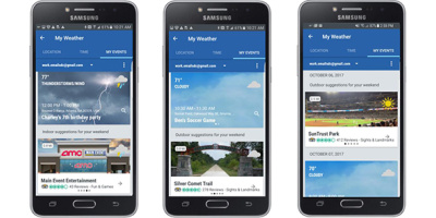 The Weather Company and TripAdvisor to Provide Weather-Based Point of Interest & Activity Recommendations for Made for Samsung App Users