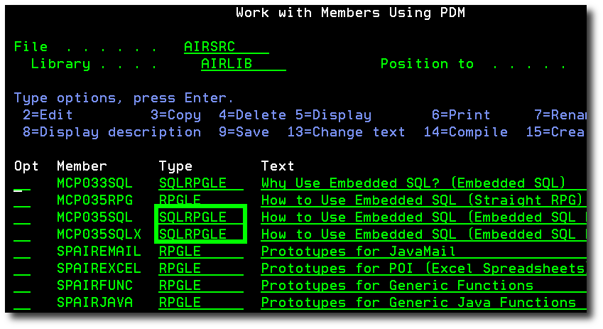 Use embedded. Open source objects