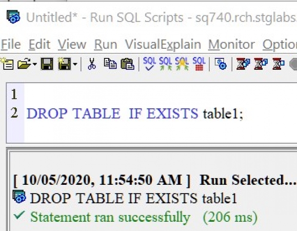 TechTip: Hands-Free SQL DROPs with New IF EXISTS Support - Figure 2