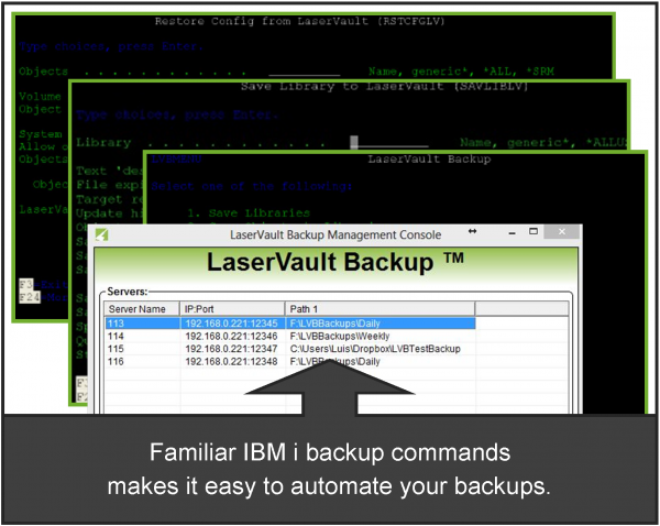 LaserVault Backup
